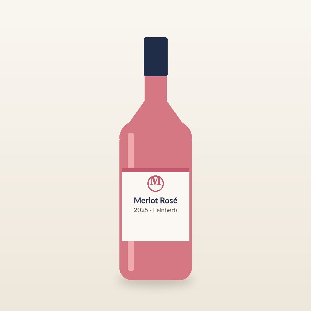 2025 Merlot Rosé feinherb