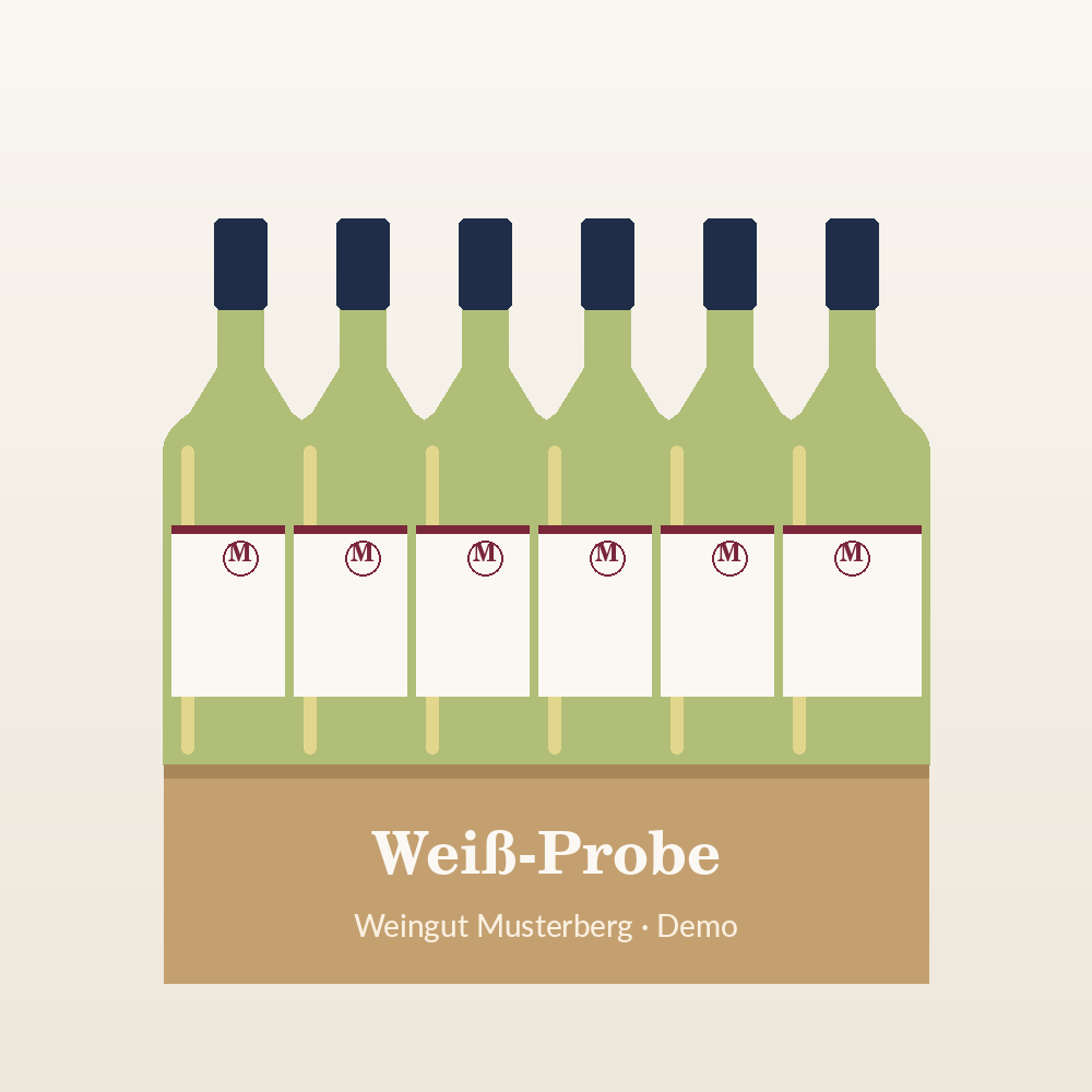 Probierpaket Weißwein (6 Flaschen)