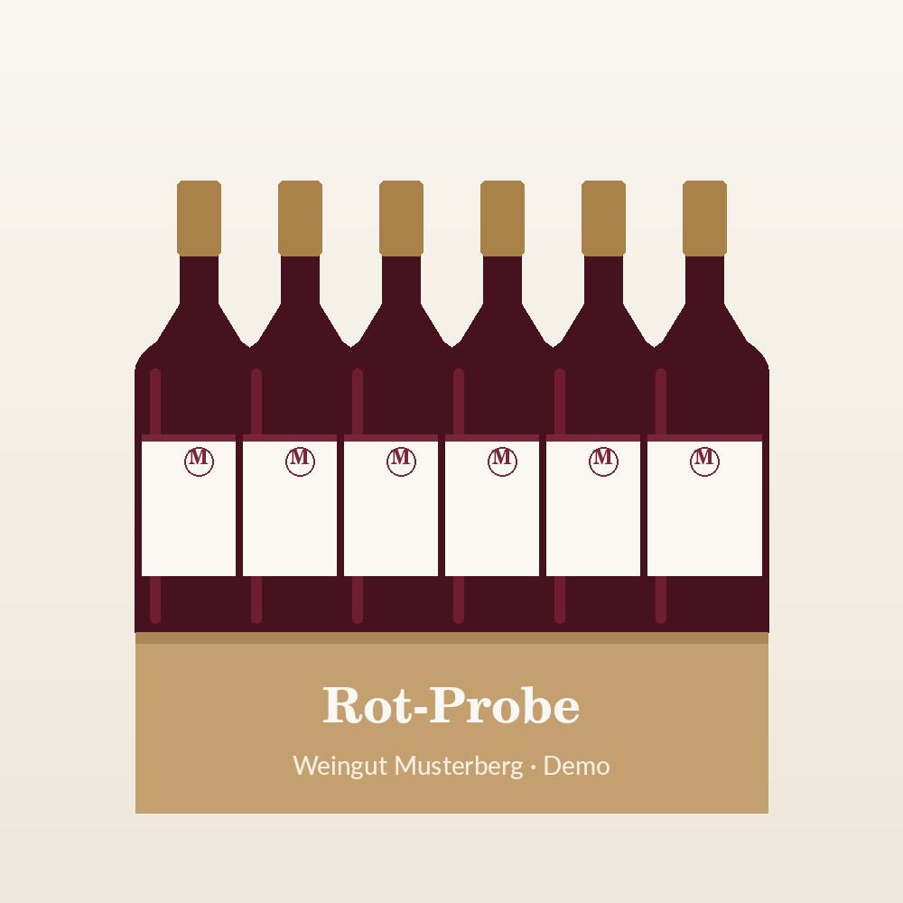 Probierpaket Rotwein (6 Flaschen)