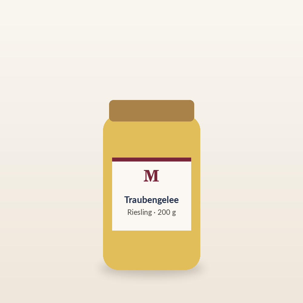 Traubengelee Riesling (200 g)